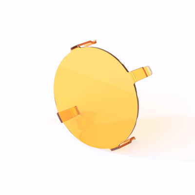 Rugged Ridge 3.5in LED Light Cover Round Amber