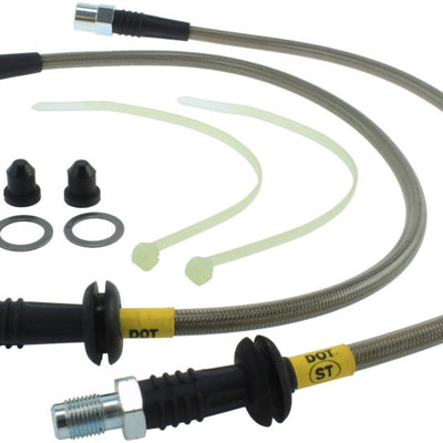 StopTech 96-02 BMW Z3 / 06-09 Z4 / 92-00 318i / 97-00 323 / 90-99 BMW 325/328 SS Front Brake Lines