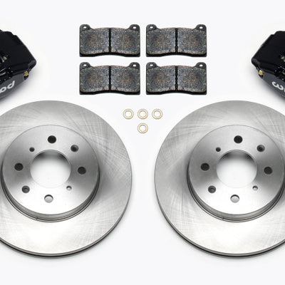 Wilwood DPHA Front Caliper & Rotor Kit Honda / Acura w/ 262mm OE Rotor