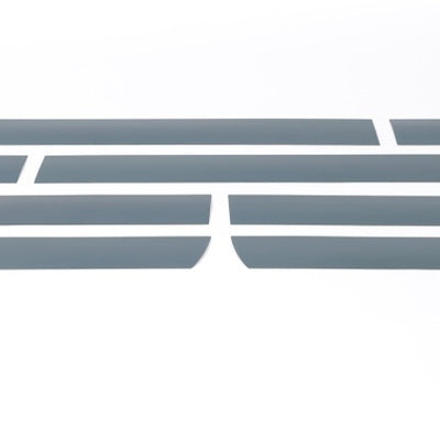 Putco 15-19 Chevy Silverado HD - Double Cab - 8ft Long Box 10pcs Black Platinum Rocker Panels