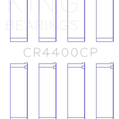 King Engine Bearings Honda R18A1 1.8L SOHC Connecting Rod Bearing Set