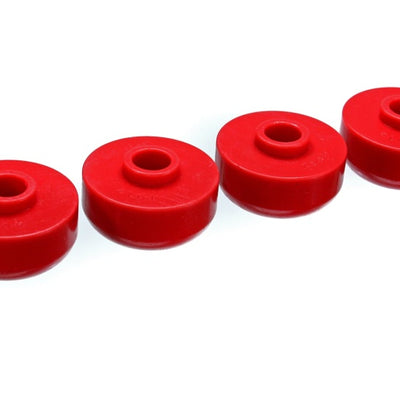 Energy Suspension 63-82 Chevrolet Corvette Red Rear Leaf Spring Bushing Set