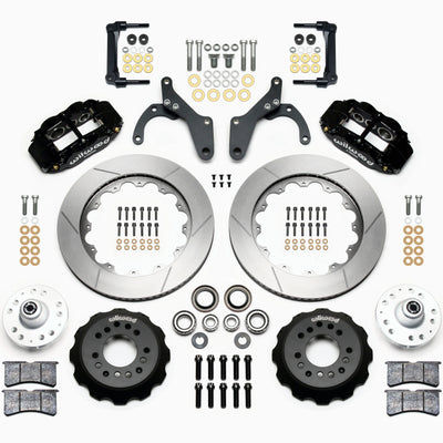 Wilwood Narrow Superlite 6R Front Hub Kit 14.00in 59-64 Chevy Impala / 63-64 Corvette