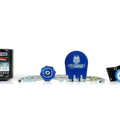 Sinister Diesel 13-20 Ram 2500/3500 6.7L Cummins Bypass Oil Filter System