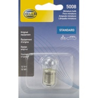 Hella Bulb 5008 12V 10W Ba15S B6 Sb