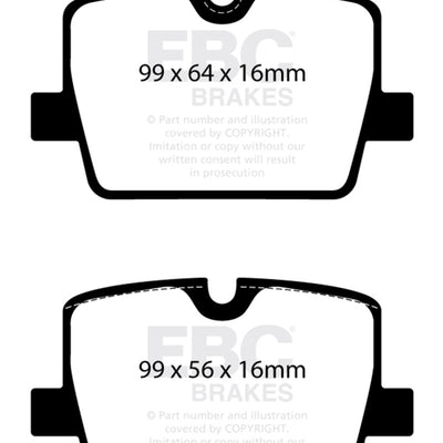 EBC 2019+ BMW Z4 G29 2.0T Bluestuff Rear Brake Pads