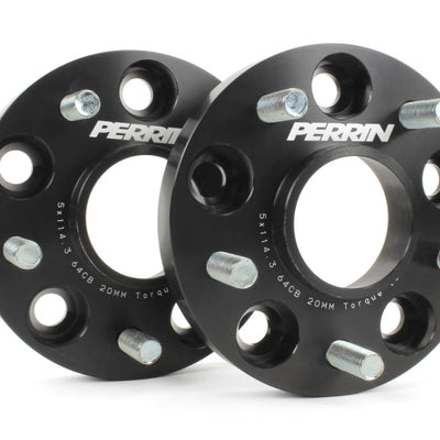 PERRIN 17-21 Honda Civic Si / 22-26 Acura Integra 64.1mm 5x114.3 Wheel Spacers 20mm - Pair