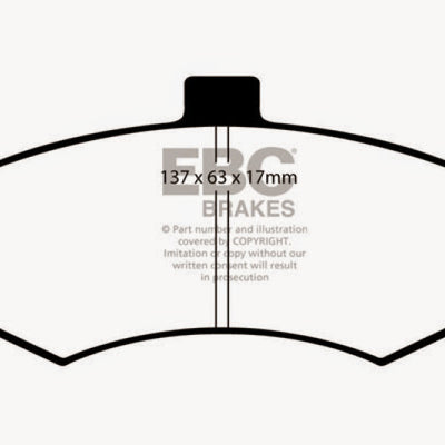 EBC 02-06 Hyundai Elantra 2.0 Ultimax2 Front Brake Pads