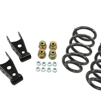 Belltech LOWERING KIT 14 Silverado/Sierra Ext/Crew Cab 2WD 1in or 2in Ft/2in or 3in Rr w/o Shocks