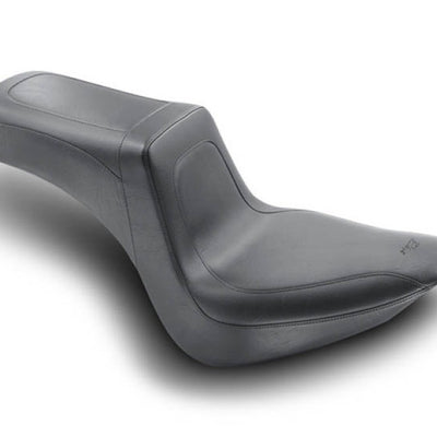 Mustang 06-17 Harley Softail Wide Tire (200mm) Squareback 1PC Seat - Black