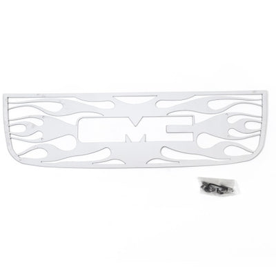 Putco 02-08 GMC Envoy w/ Logo CutOut Flaming Inferno Stainless Steel Grille