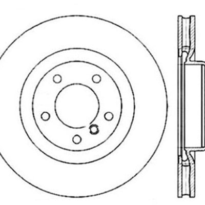 StopTech Drilled Sport Brake Rotor