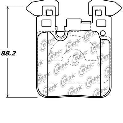 StopTech Street Performance Brake Pads BMW F22 M235i/F30 335i/F32 435i - Rear