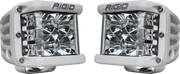 Rigid Industries D-SS - Flood - Set of 2 - White Housing