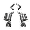 Corsa 15-23 Dodge Challenger 6.4L/17-19 Challenger 5.7 Polished Sport Axle-Back Exhaust w/3.5in Tips