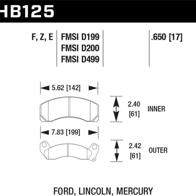 Hawk HPS Street Brake Pads