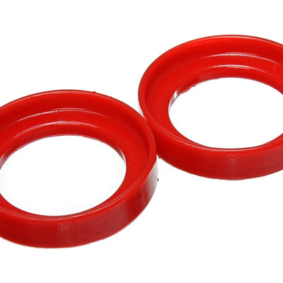 Energy Suspension 96-00 Honda Civic/CRX / 99-00 Honda Civic Si Red Front Coil Spring Isolator Set