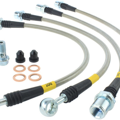 StopTech Toyota 08-10 Land Cruiser/07-11 Tundra Rear Stainless Steel Brake Line Kit