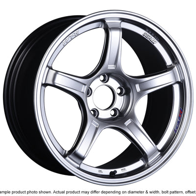 SSR GTX03 18x9.5 5x100 38mm Offset Platinum Silver Wheel