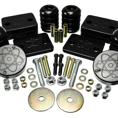 Energy Suspension 18-20 Jeep Wrangler JL Black Front Bump Stop Set (Set of 2)