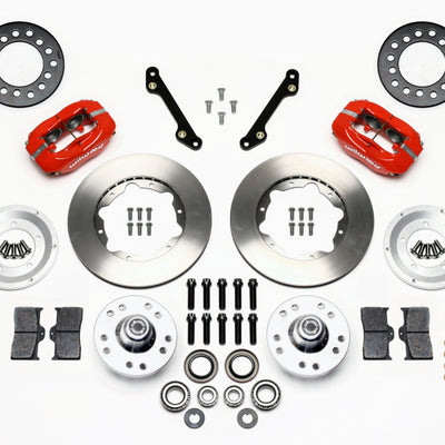 Wilwood Forged Dynalite Front Kit 11.00in Red 70-78 Camaro