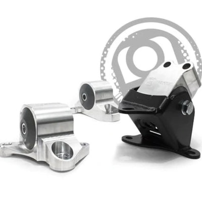 Innovative 96-00 Civic B/D Series Black Aluminum Mounts 75A Bushings (3 Bolt)
