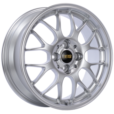 BBS RG-R 18x9.5 5x120 ET33 Diamond Silver Wheel - 82mm PFS Required