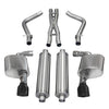 Corsa 2012-2013 Dodge Charger SRT-8 6.4L V8 Black Sport Cat-Back Exhaust