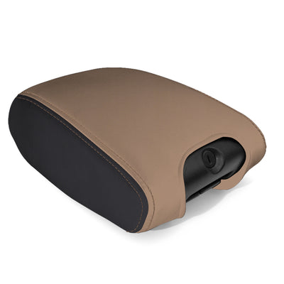 PRP 11-18 Jeep Wrangler JK/JKU Center Console Cover - Black/Tan