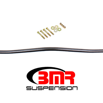 BMR 78-87 G-Body Rear Solid 1.0in Sway Bar Kit - Black Hammertone