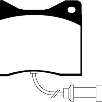 EBC 78-82 BMW M1 3.5 Yellowstuff Front Brake Pads