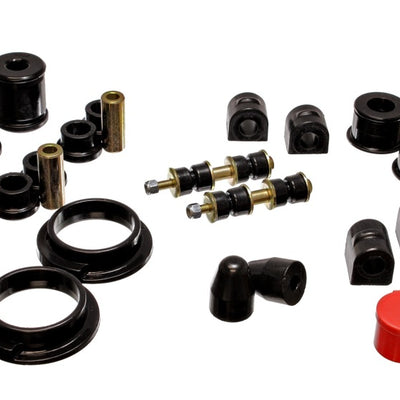 Energy Suspension 00-04 Ford Focus Black Hyper-flex Master Bushing Set