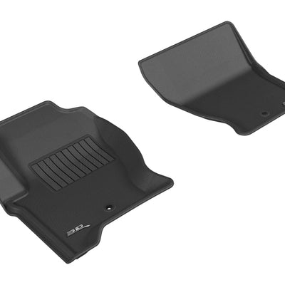 3D MAXpider 2008-2016 Land Rover Lr4/Range Rover Sport Kagu 1st Row Floormat - Black