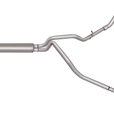 Gibson 08-09 Ford F-250 Super Duty FX4 5.4L 2.5in Cat-Back Dual Extreme Exhaust - Stainless