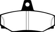 EBC 83-90 Volvo 760 2.3 Turbo (ABS) (Girling) Redstuff Rear Brake Pads