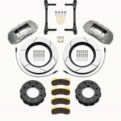 Wilwood TX6R Front Kit 15.00in Clear Ano 2011-2015 GM Truck/SUV 2500
