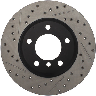 StopTech Power Slot 01-02 BMW Z3 / 03-09 Z4 / 3 Series Front Right Drilled & Slotted Rotor