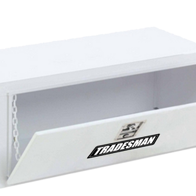 Tradesman Steel Underbody Truck Tool Box (36in.) - White