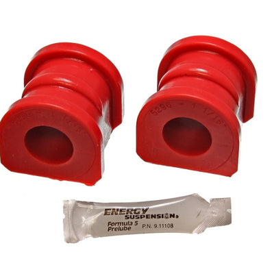 Energy Suspension 89-97 Ford Thunderbird / 89-97 Cougar Red 1-1/16in Front Sway Bar Bushing Set