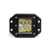 DV8 Offroad 3in Flush Mount LED Lights 20W Flood/Spot 5W Cree