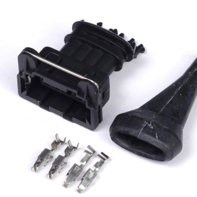 Haltech Bosch 4 Pin Junior Timer Female Connector Plug & Pins