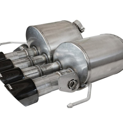 Corsa 2014-2019 Chevrolet Corvette C7 6.2L 2.75in Xtreme Valve-Back w/ Dual NPP & Quad Black Tips