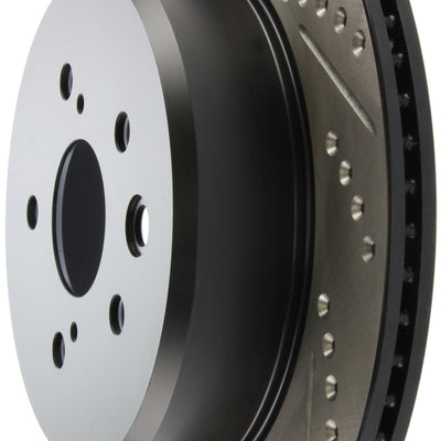 StopTech Slotted & Drilled Sport Brake Rotor Right Rear 13-14 Lexus GS300/350/400/430