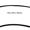 EBC 00-01 Ford Expedition 4.6 2WD Greenstuff Rear Brake Pads