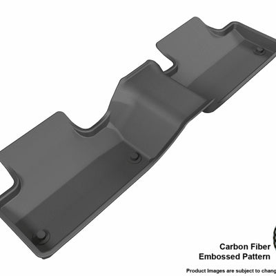 3D MAXpider 2014-2019 Land Rover Range Rover Evoque Kagu 2nd Row Floormats - Black