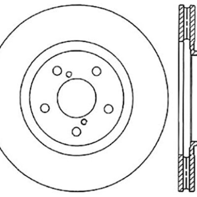 StopTech Drilled Sport Brake Rotor