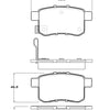 StopTech Performance Touring Brake Pads