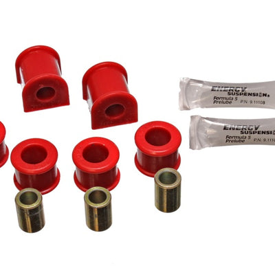 Energy Suspension 86-91 Mazda RX7 Red 14mm Rear Sway Bar Bushings