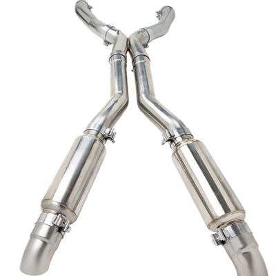 Kooks 79-95 Ford Mustang 5.0L 4V Coyote 3in x 3in Stainless Steel Race Exhaust Kit
