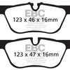 EBC 14+ BMW 228 Coupe 2.0 Turbo ATE calipers Ultimax2 Rear Brake Pads